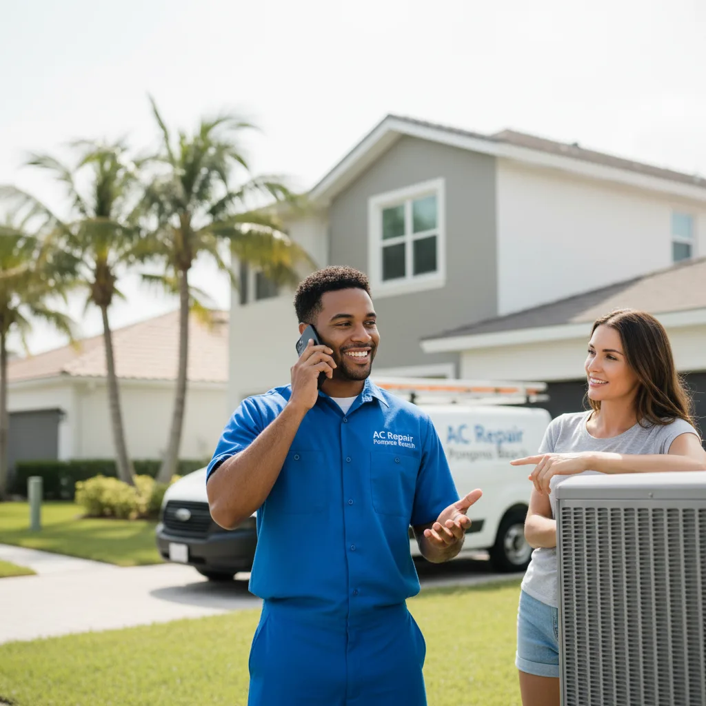 AC Repair Pompano Beach customer support in Leetsdale